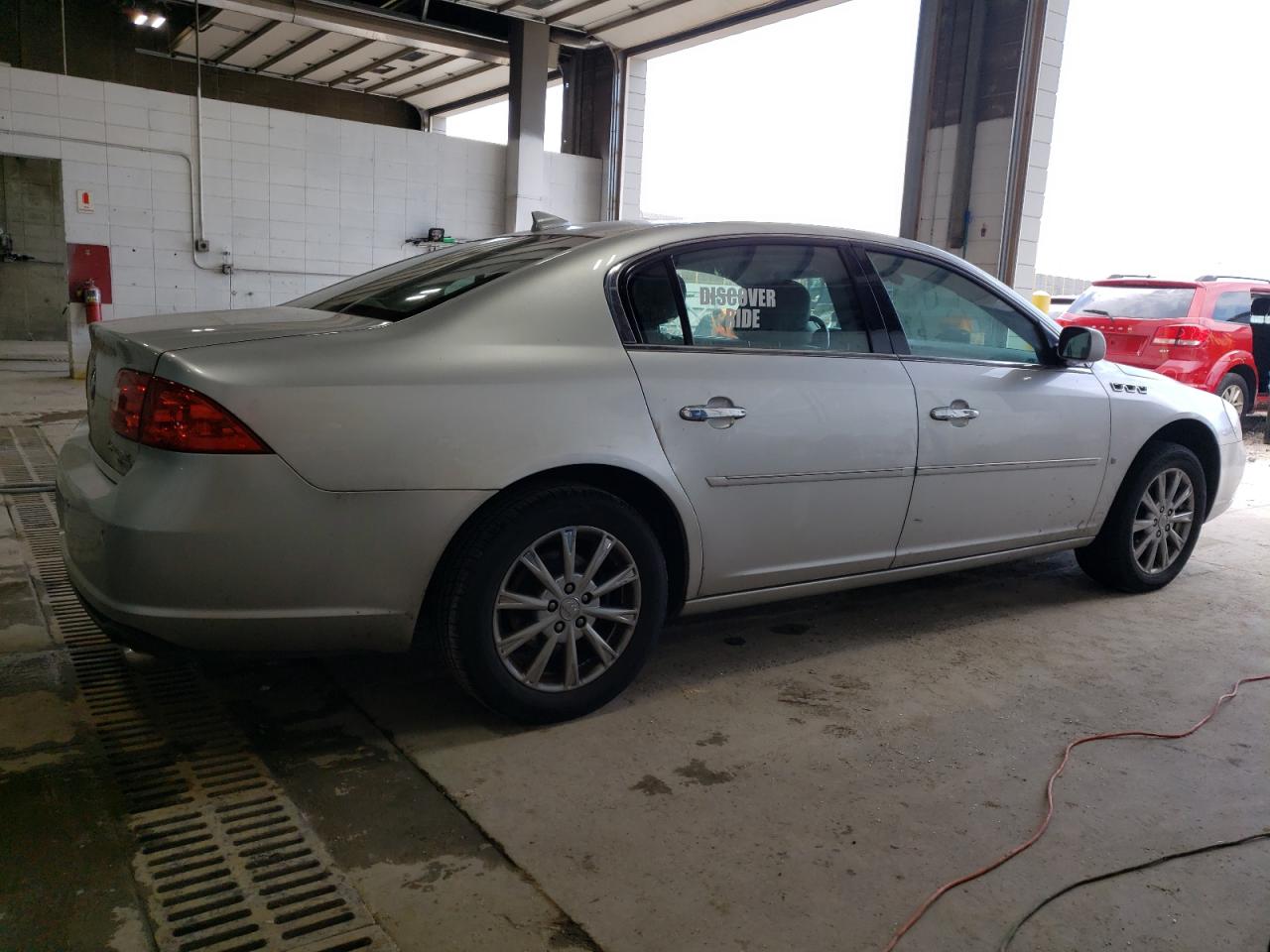 2009 Buick Lucerne VIN 1G4HD57M39U136198 Copart auction photo, side / rear end damage thumbnail 3