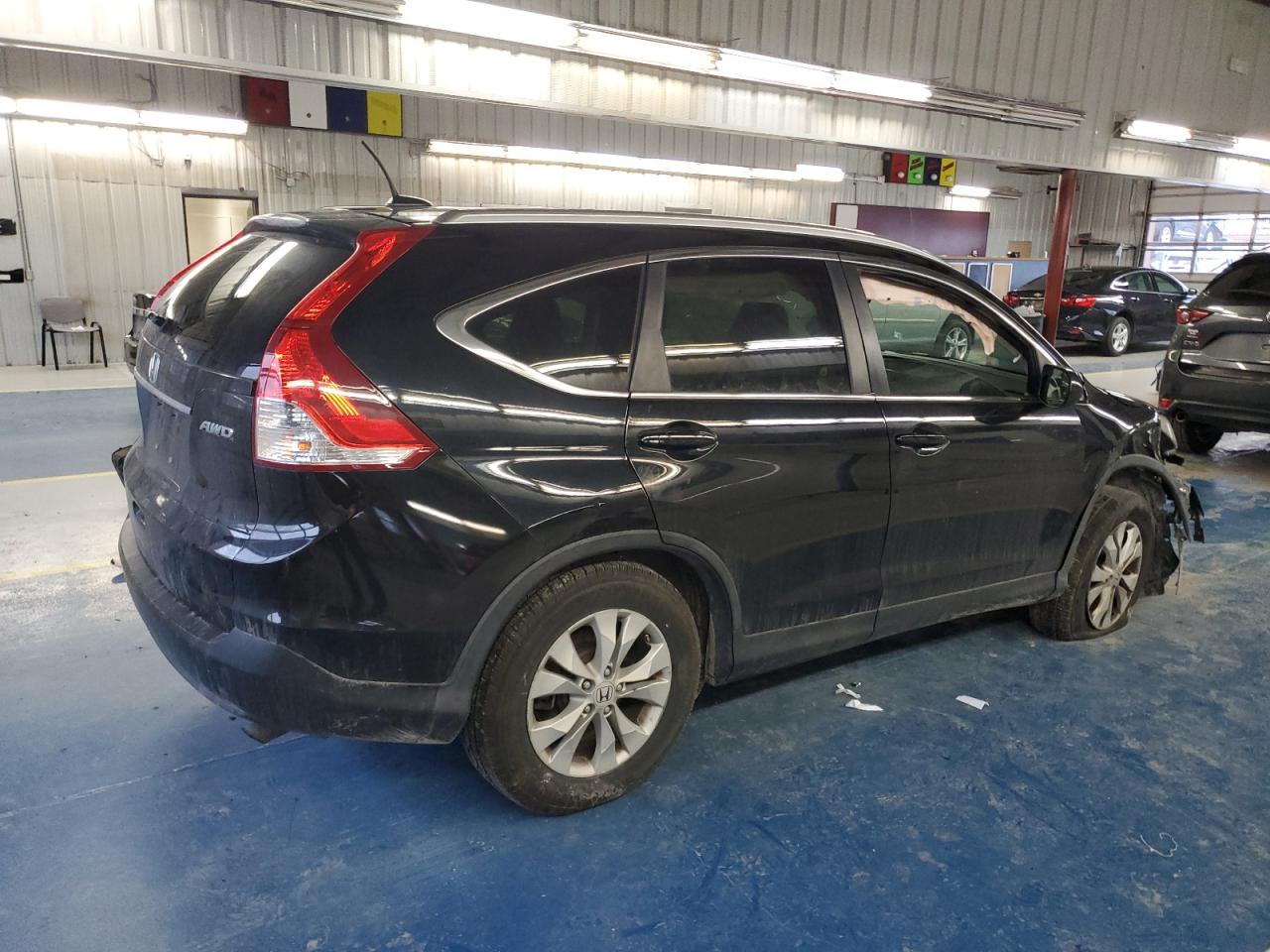2013 Honda CR-V VIN 5J6RM4H77DL044032 Copart auction photo, all over damage thumbnail 3