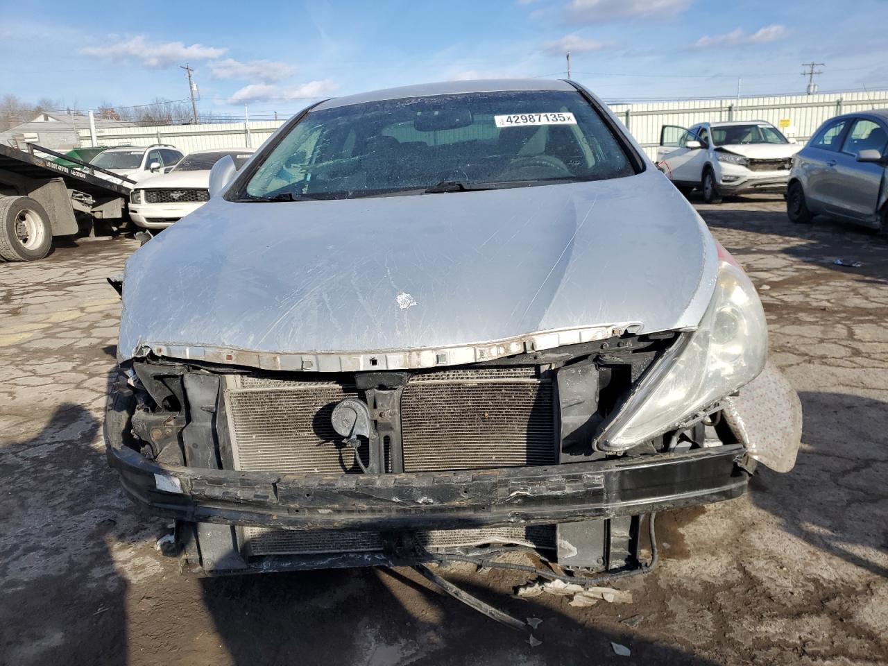 2011 Hyundai Sonata VIN 5NPEB4AC6BH189209 Copart auction photo, vandalism / front end damage thumbnail 5
