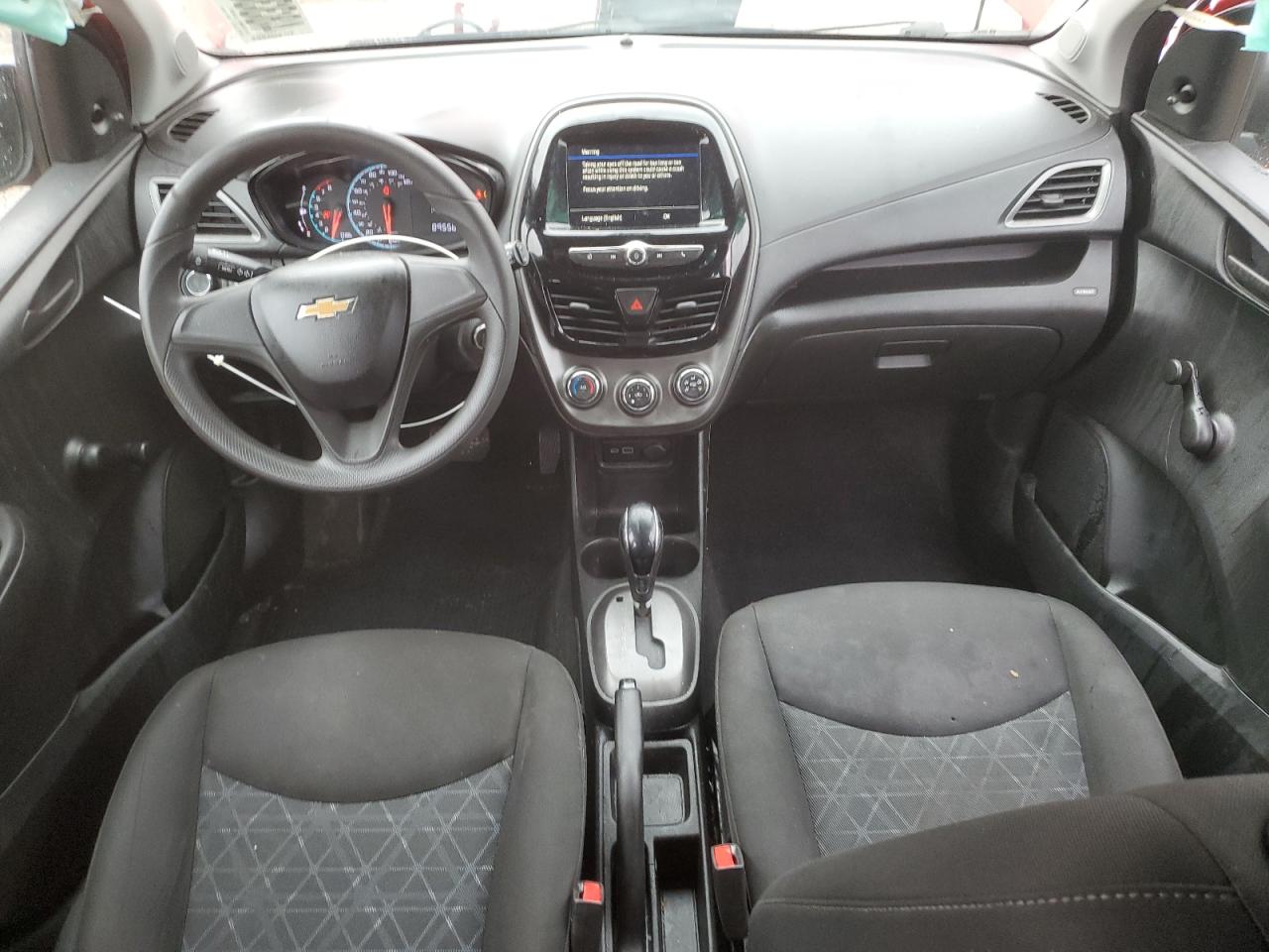 2020 Chevrolet Spark VIN KL8CB6SA8LC400058 Copart auction photo, side / front end damage thumbnail 8