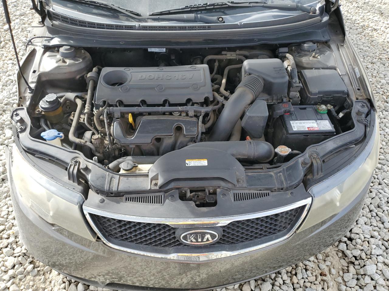 2010 KIA Forte VIN KNAFU4A21A5224711 Copart auction photo, front end damage thumbnail 11