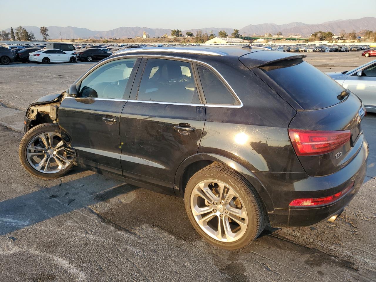 2016 Audi Q3 VIN WA1BFCFS7GR005665 Copart auction photo, front end / undercarriage damage thumbnail 2