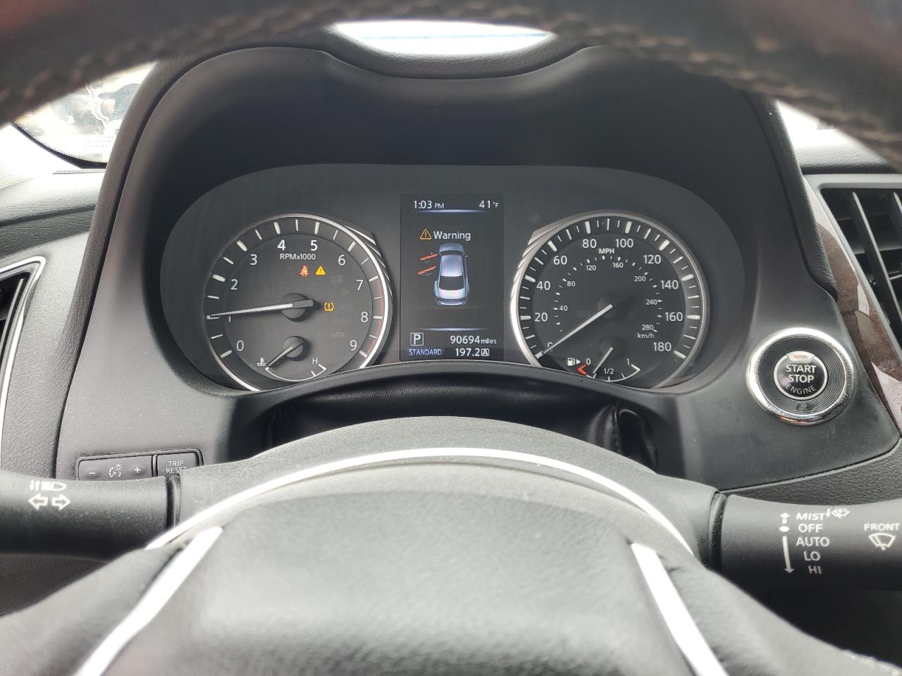 2018 Infiniti Q50 VIN JN1EV7AP4JM367007 Copart auction photo, side / minor dent/scratches damage thumbnail 9