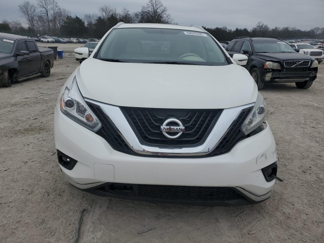 2018 Nissan Murano VIN 5N1AZ2MG2JN120640 Copart auction photo, front end / undercarriage damage thumbnail 5