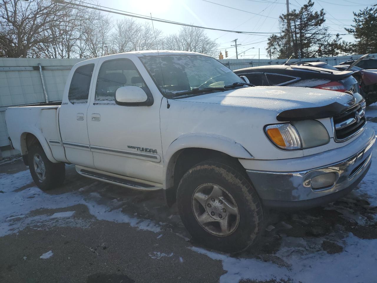 2000 Toyota Tundra VIN 5TBBT4810YS076615 Copart auction photo, rear end damage thumbnail 4