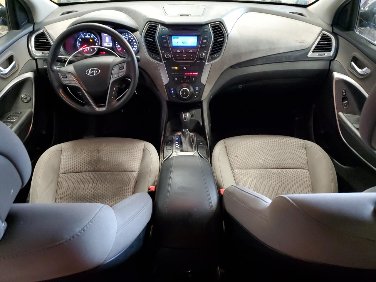 2013 Hyundai Santa Fe VIN 5XYZT3LB1DG075111 Copart auction photo, rear end / side damage thumbnail 8