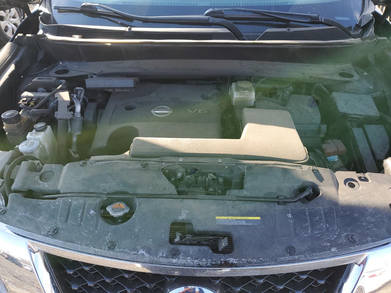 2016 Nissan Pathfinder VIN 5N1AR2MM0GC642659 Copart auction photo, rear end damage thumbnail 12