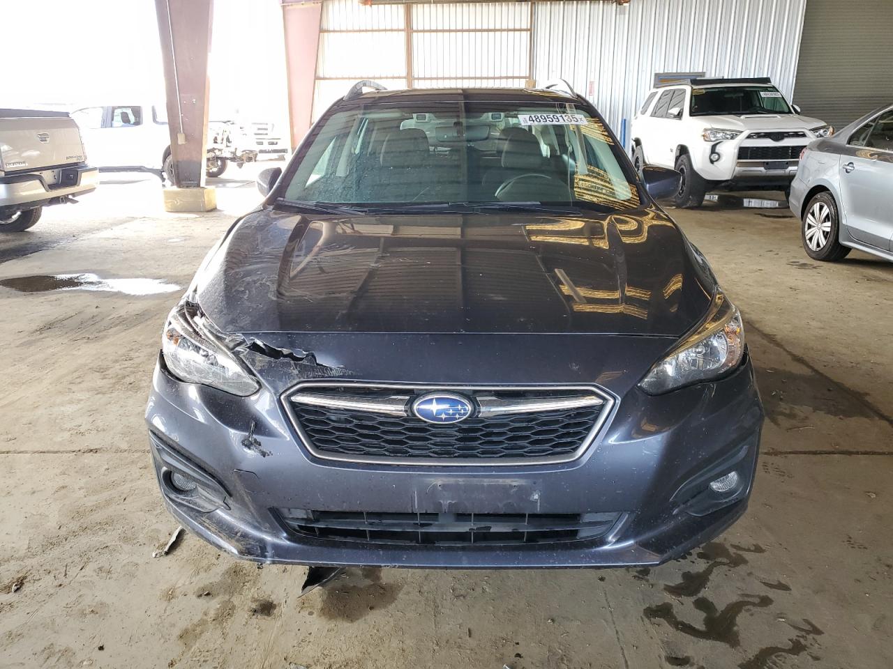 2017 Subaru Impreza VIN 4S3GTAD60H3712870 Copart auction photo, front end / rear end damage thumbnail 5