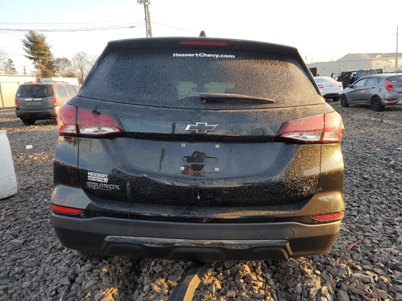 2022 Chevrolet Equinox VIN 3GNAXKEV5NL263070 Copart auction photo, front end / side damage thumbnail 6