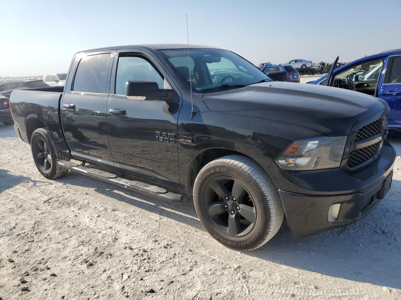 2018 RAM 1500 VIN 1C6RR6LT9JS225701 Copart auction photo, hail damage thumbnail 4
