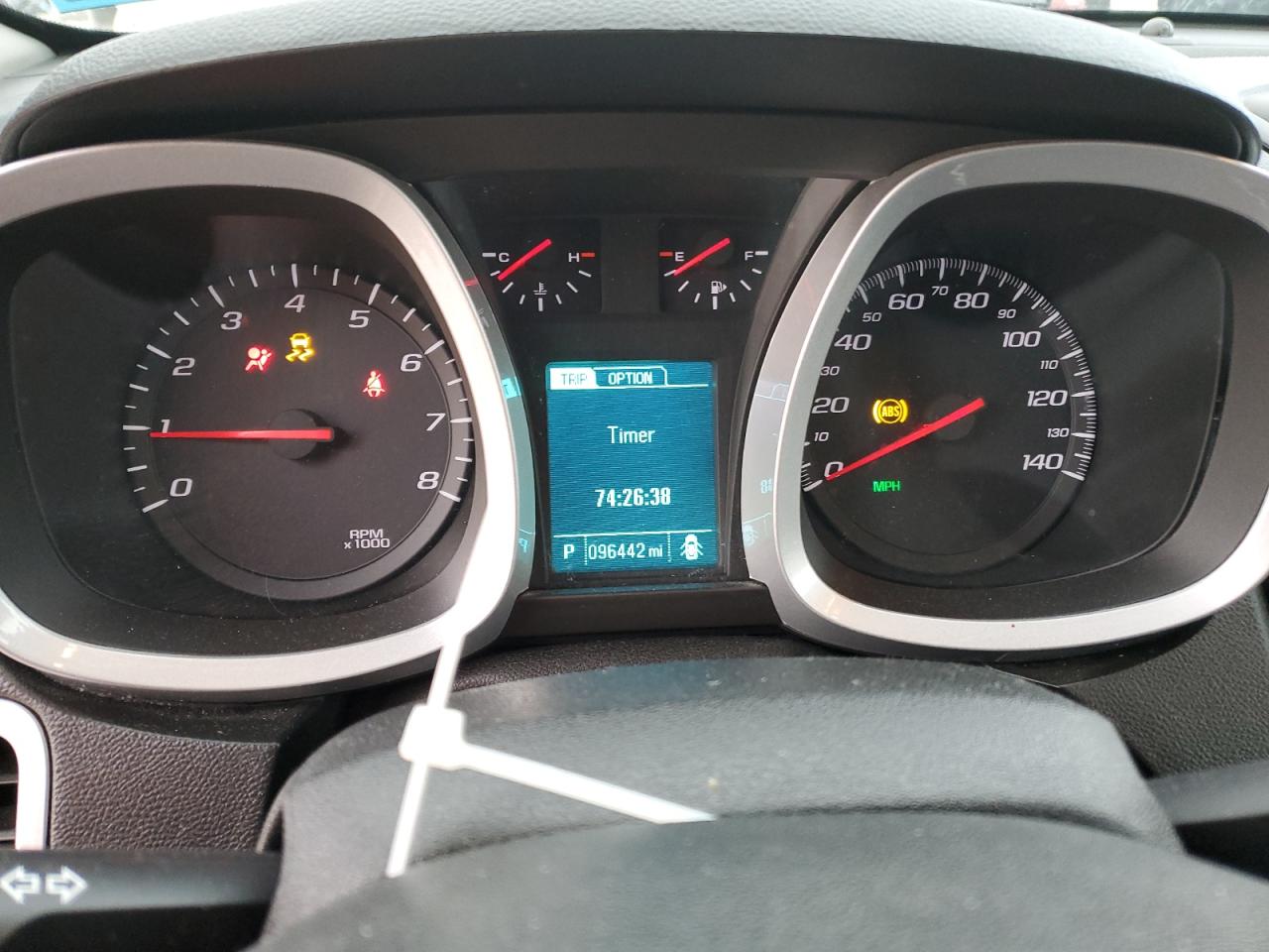 2016 Chevrolet Equinox VIN 2GNALCEK4G1163022 Copart auction photo, rear end / front end damage thumbnail 9