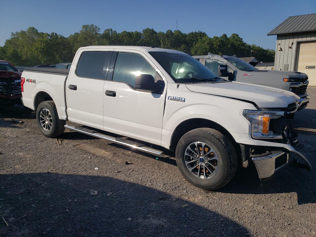 2018 Ford F-150 VIN 1FTEW1EG0JFB31394 Copart auction photo, front end damage thumbnail 4