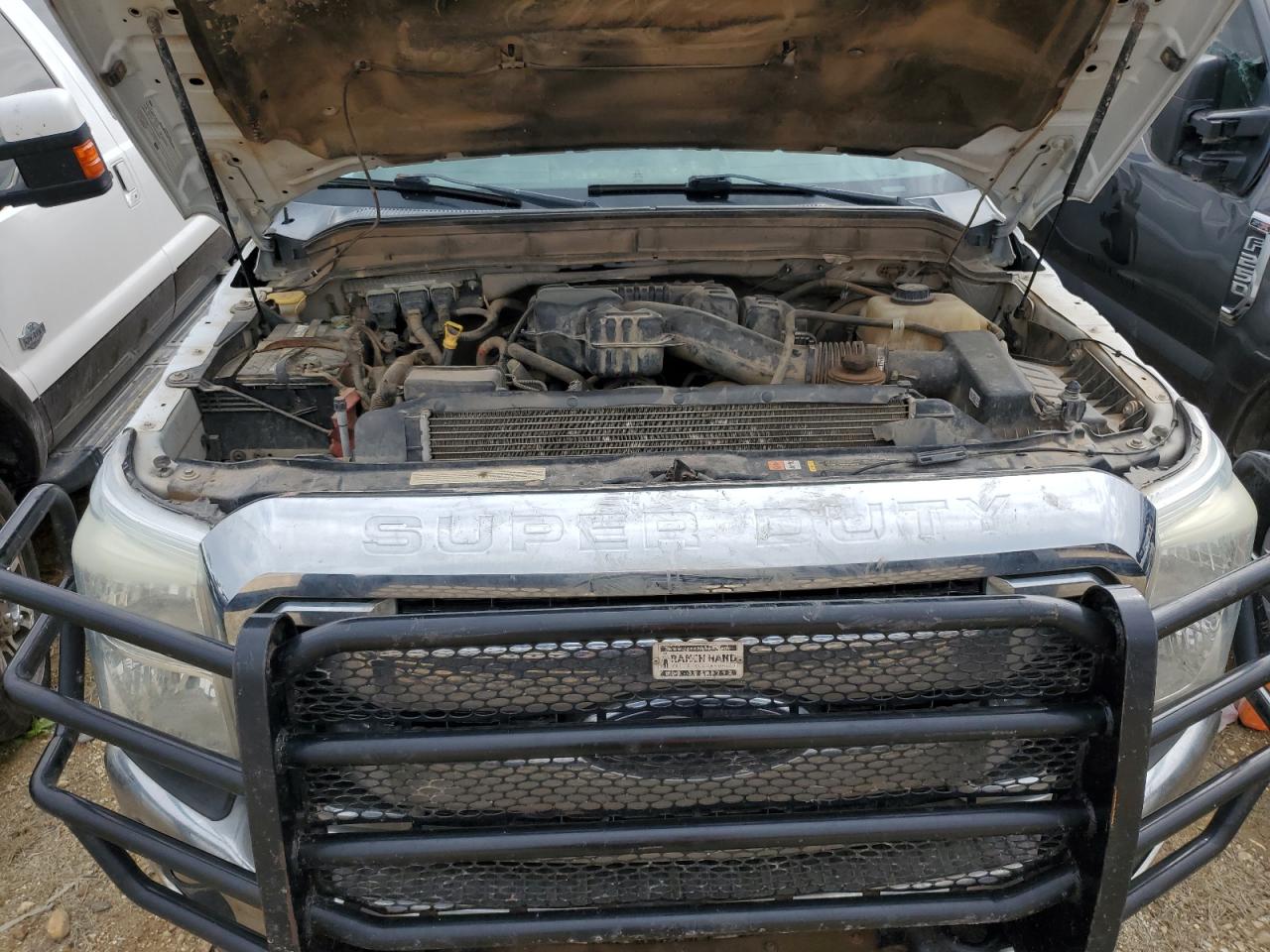 2016 Ford F350 VIN 1FT8W3B67GEB30469 Copart auction photo, rear end / minor dent/scratches damage thumbnail 11