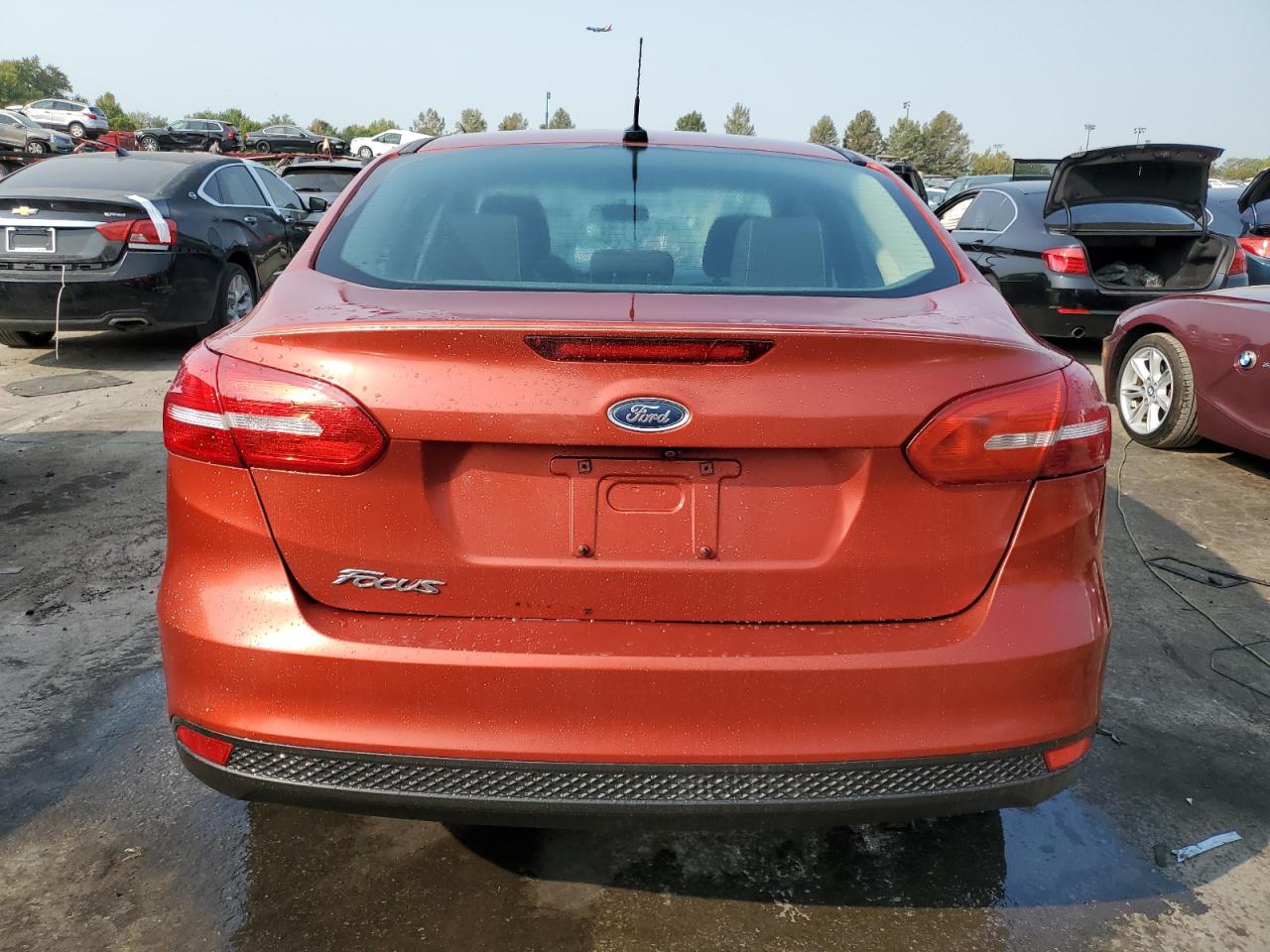 2018 Ford Focus VIN 1FADP3F23JL246652 Copart auction photo, front end / undercarriage damage thumbnail 6