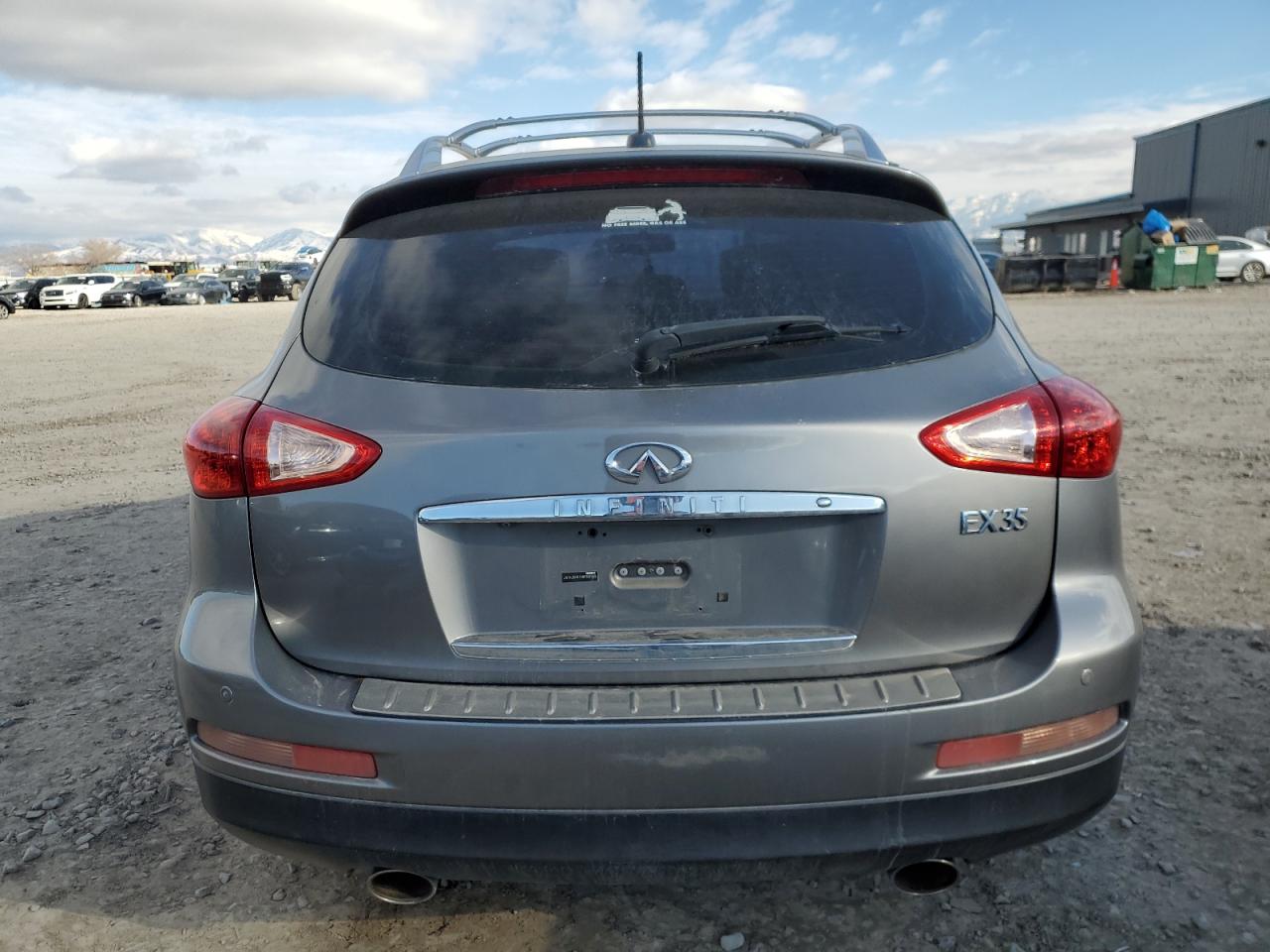 2010 Infiniti EX VIN JN1AJ0HR1AM756180 Copart auction photo, side damage thumbnail 6
