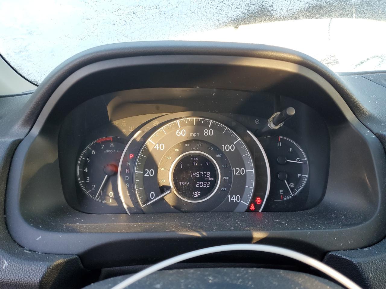 2015 Honda CR-V VIN 2HKRM4H54FH687594 Copart auction photo, front end damage thumbnail 9