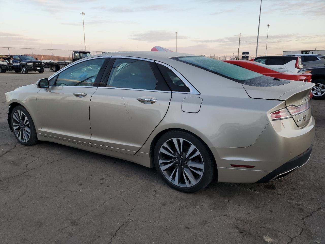 2017 Lincoln MKZ VIN 3LN6L5F94HR628025 Copart auction photo, front end / side damage thumbnail 2