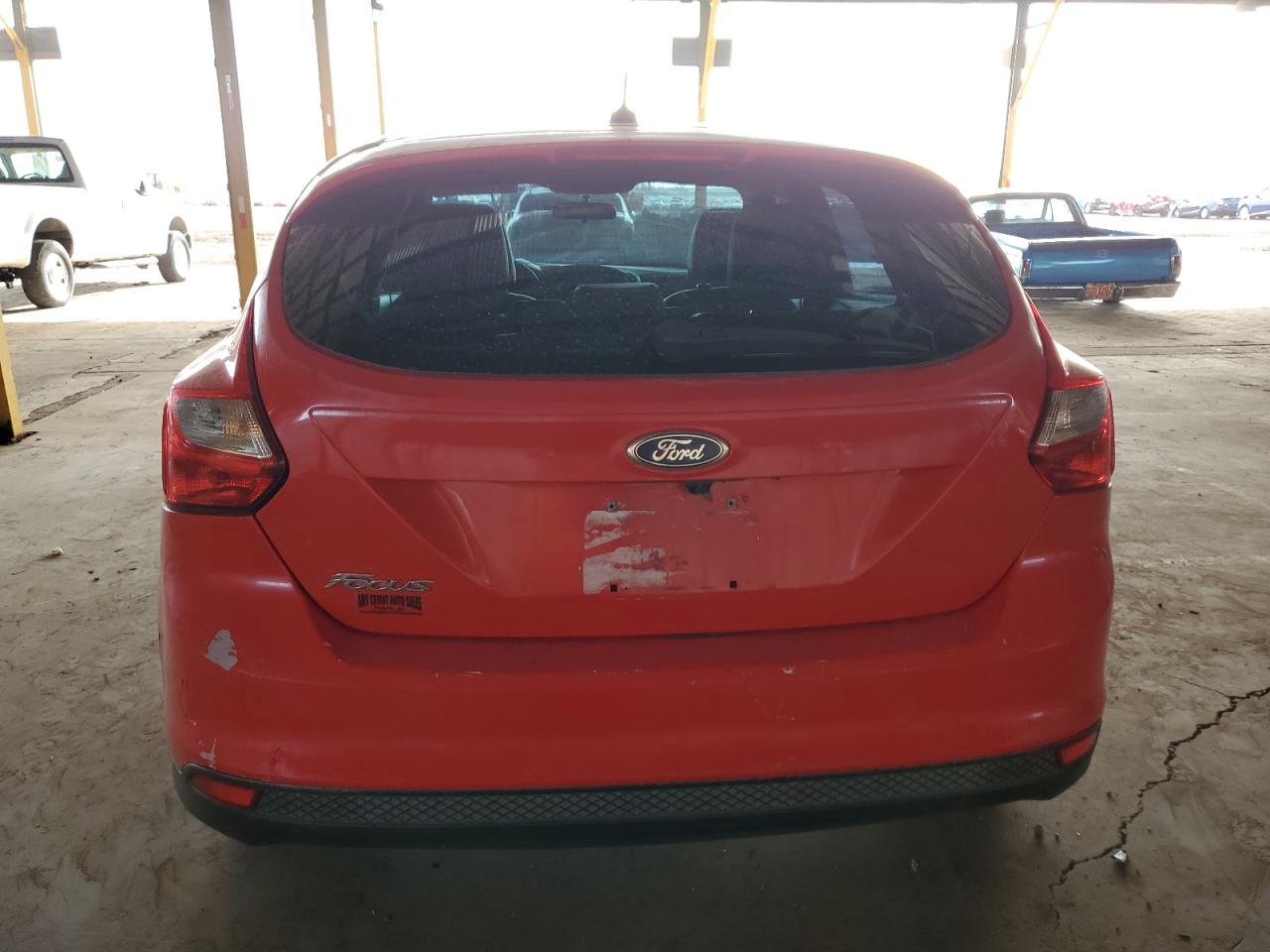 2015 Ford Focus VIN 1FADP3K26FL326279 Copart auction photo, front end / side damage thumbnail 6