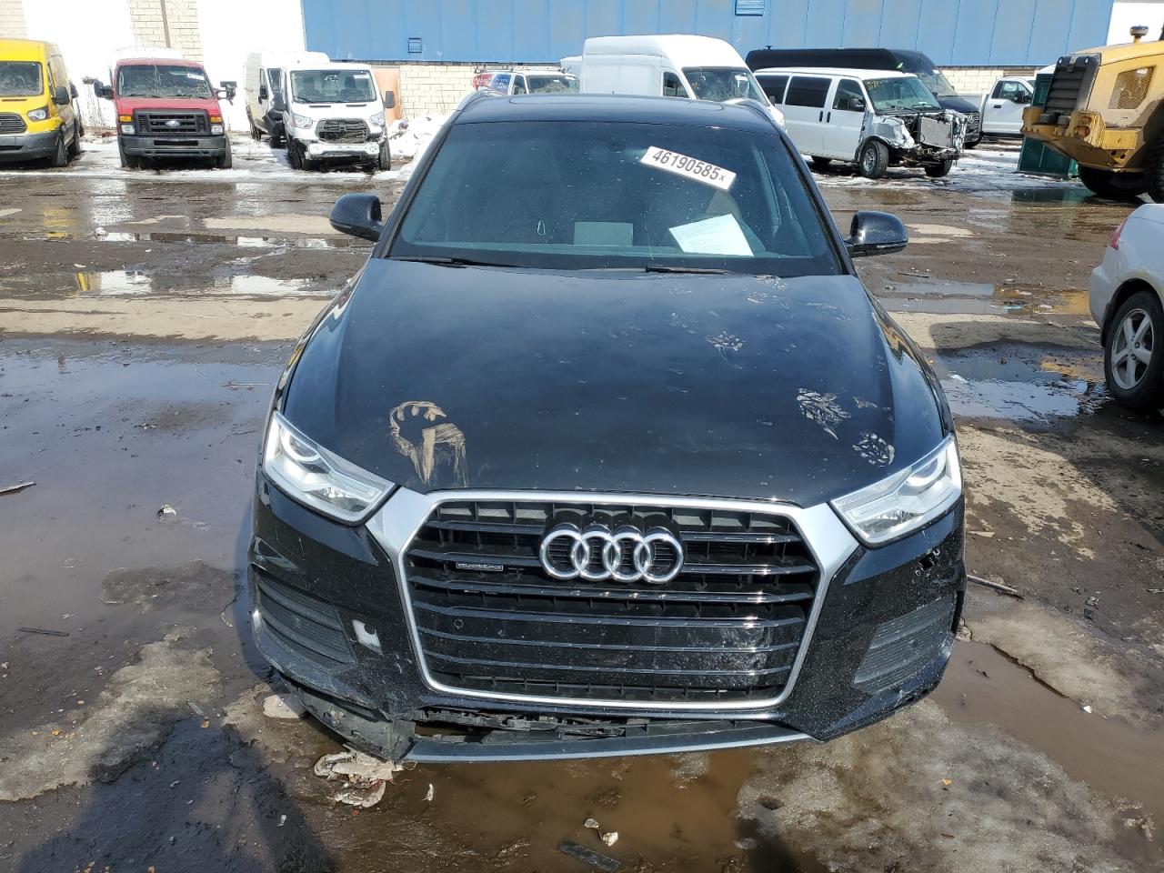 2017 Audi Q3 VIN WA1JCCFS9HR006158 Copart auction photo, front end damage thumbnail 5