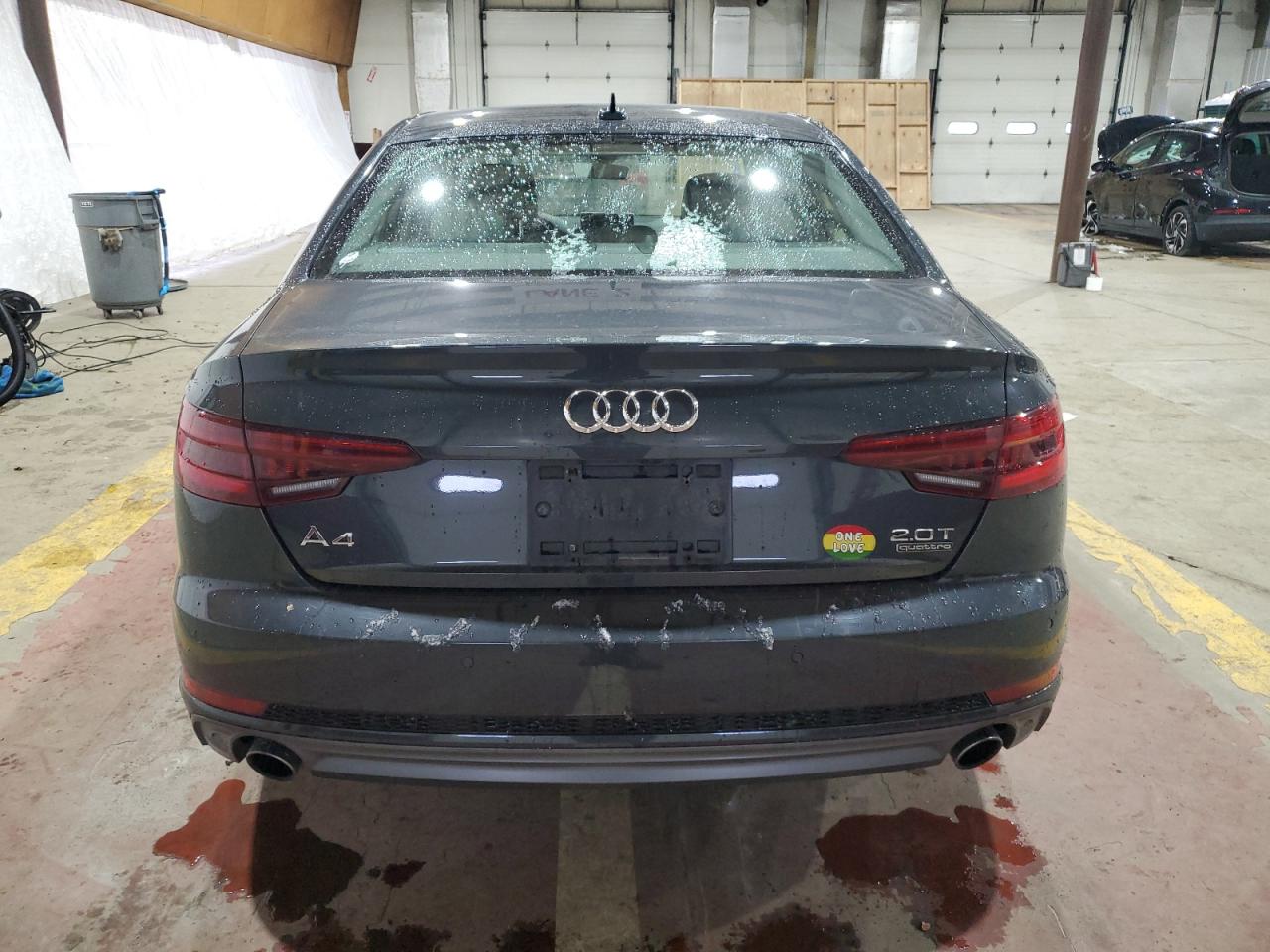 2018 Audi A4 VIN WAUENAF48JA200835 Copart auction photo, front end / minor dent/scratches damage thumbnail 6