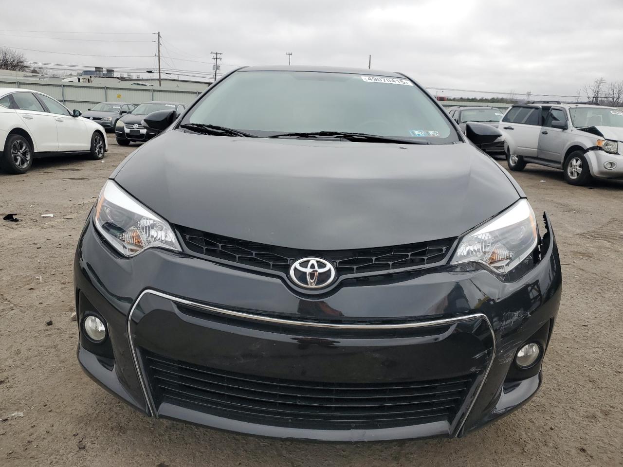 2016 Toyota Corolla VIN 2T1BURHE7GC678844 Copart auction photo, rear end / front end damage thumbnail 5