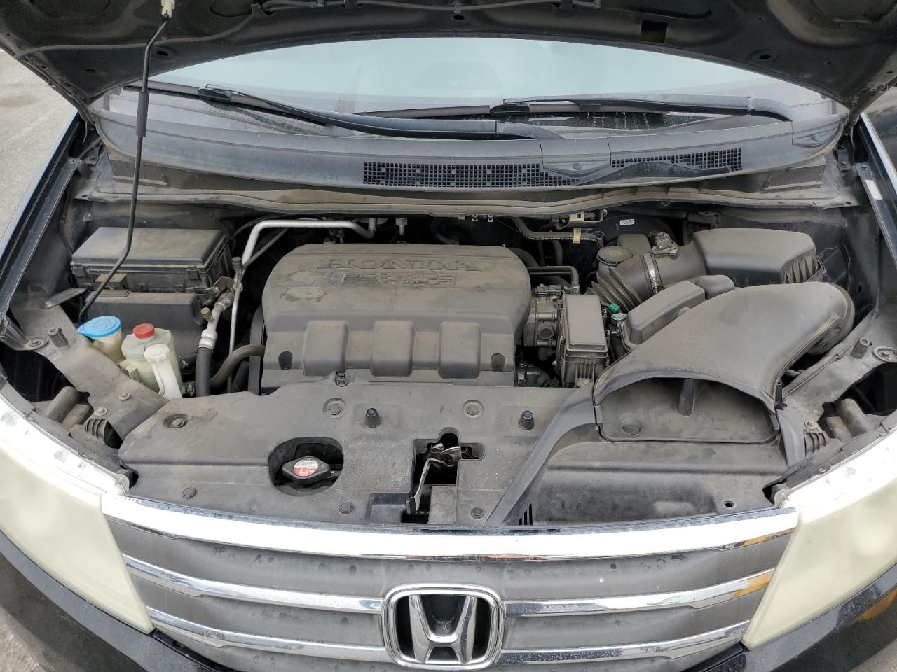 2011 Honda Odyssey VIN 5FNRL5H67BB080258 Copart auction photo, side damage thumbnail 11