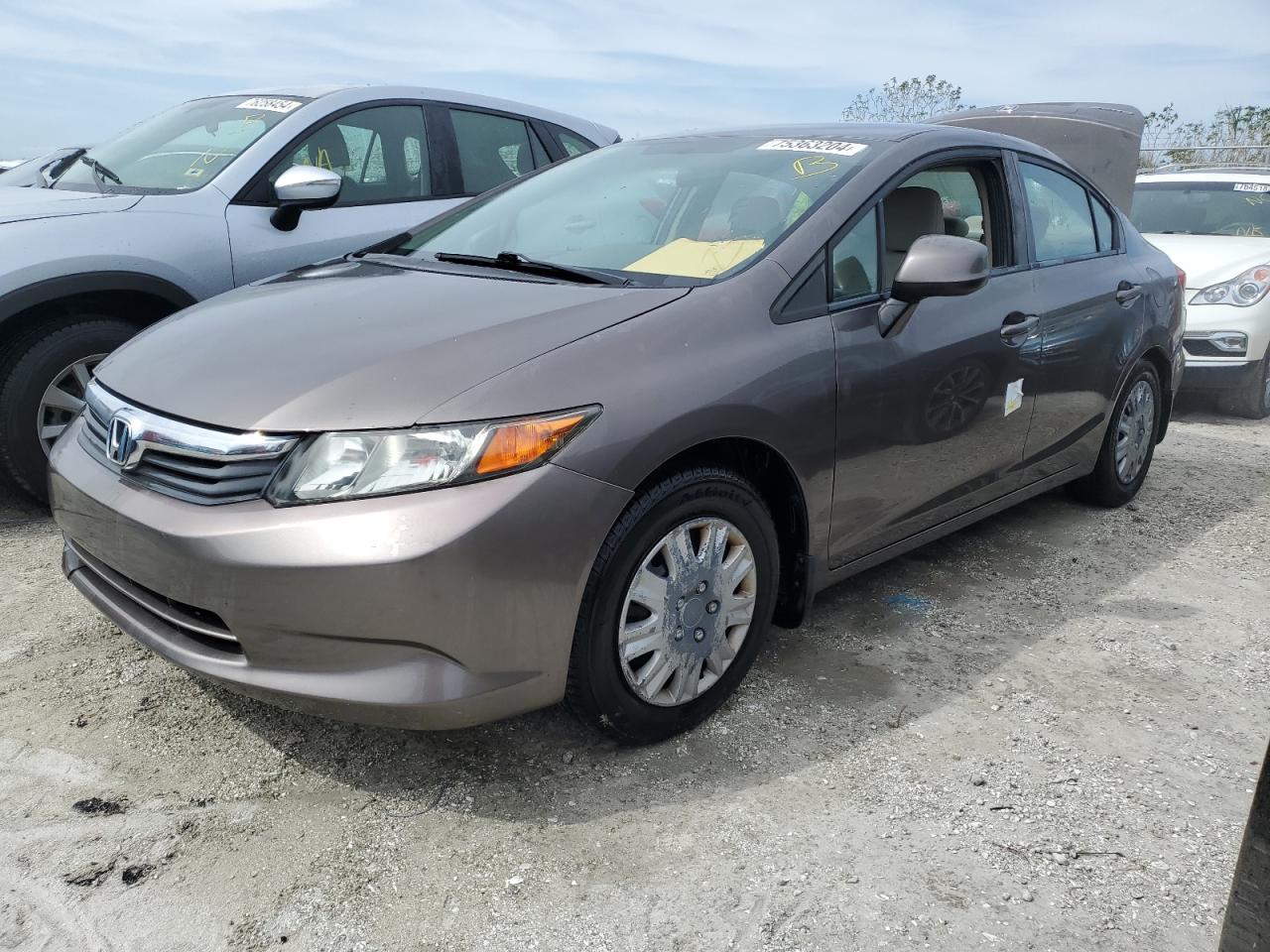 2012 Honda Civic VIN 19XFB2F53CE080358