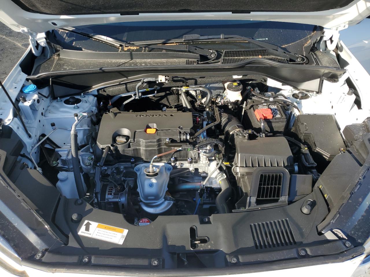 2025 Honda HR-V VIN 3CZRZ1H76SM722801 Copart auction photo, front end damage thumbnail 11