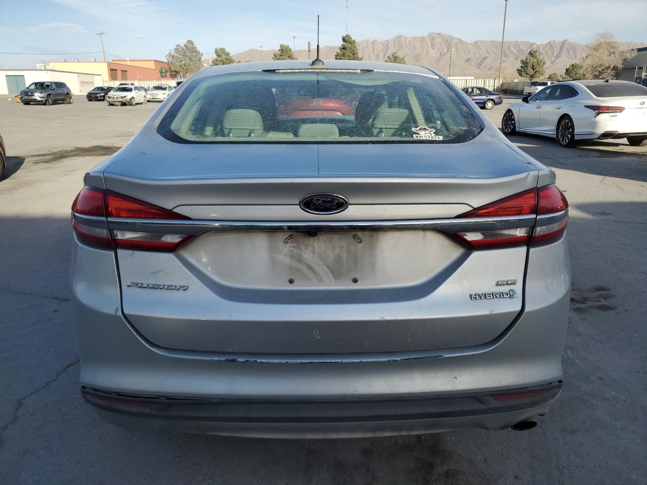 2017 Ford Fusion VIN 3FA6P0LU0HR208157 Copart auction photo, front end damage thumbnail 6
