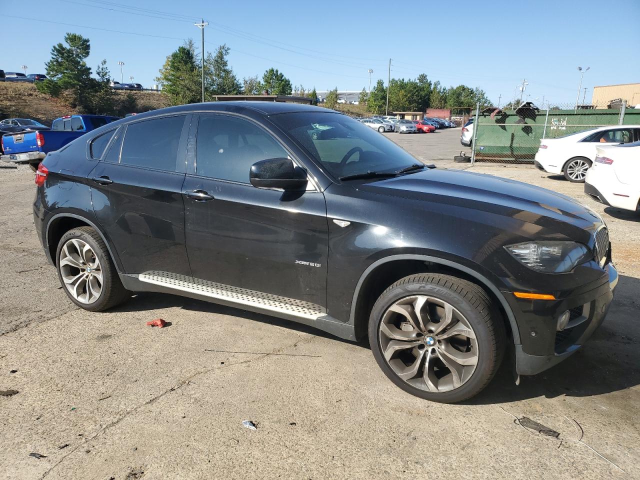 2014 BMW X6 VIN 5UXFG8C54EL593085 Copart auction photo, normal wear damage thumbnail 4