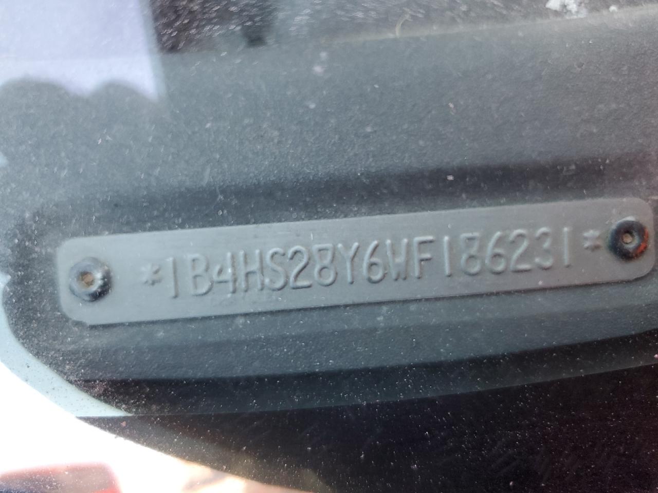 1998 Dodge Durango VIN 1B4HS28Y6WF186231 Copart auction photo, front end / minor dent/scratches damage thumbnail 12