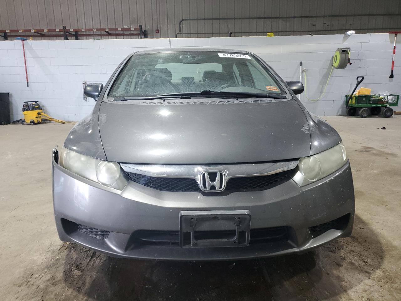 2011 Honda Civic VIN 2HGFA1F33BH518506 Copart auction photo, rear end / side damage thumbnail 5