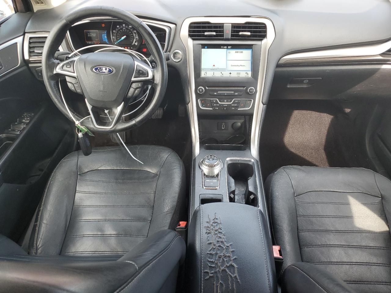 2017 Ford Fusion VIN 3FA6P0H90HR204131 Copart auction photo, front end / rear end damage thumbnail 8
