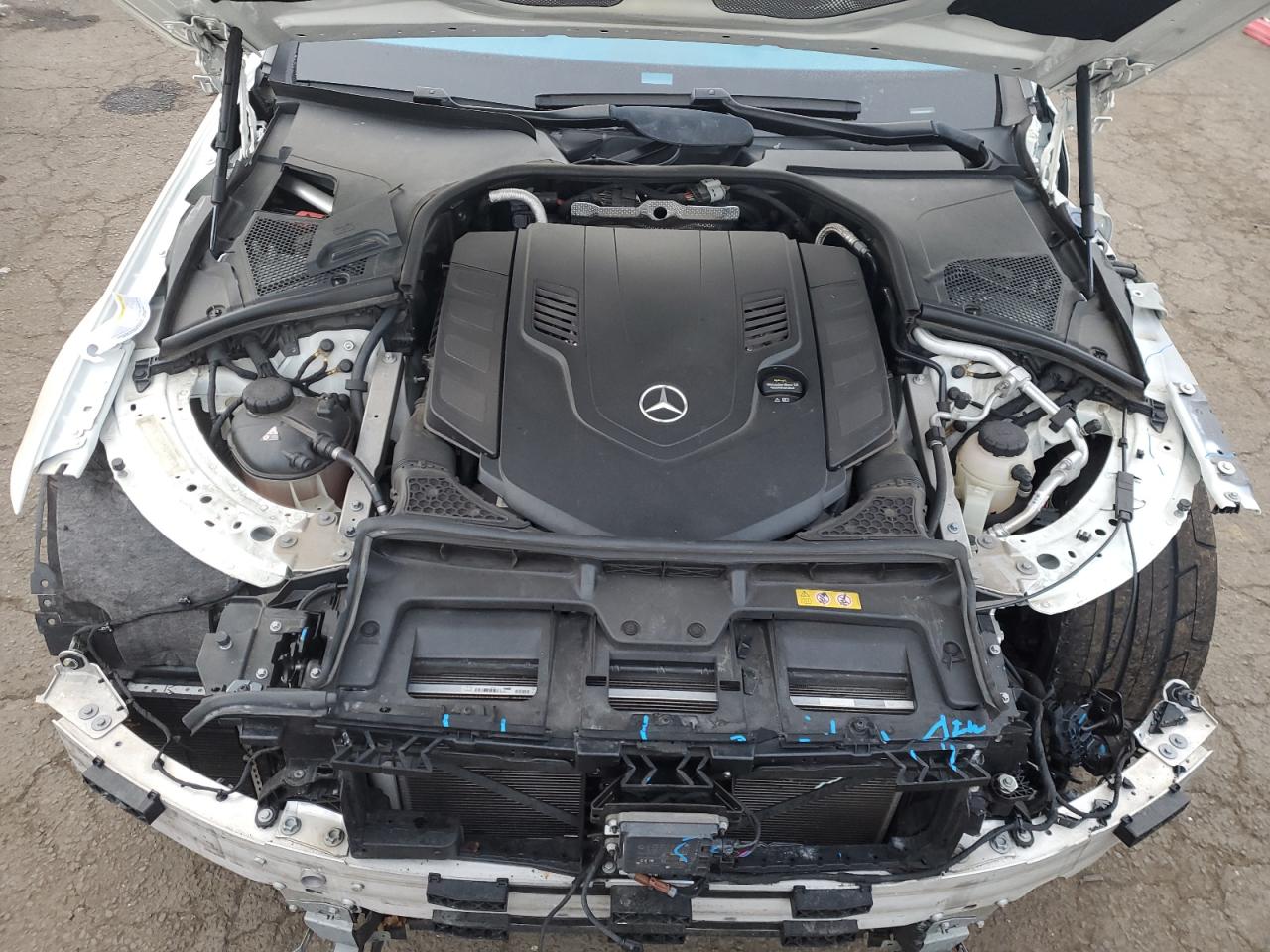 2021 Mercedes-Benz S-klasse VIN W1K6G7GB9MA038970 Copart auction photo, front end damage thumbnail 11