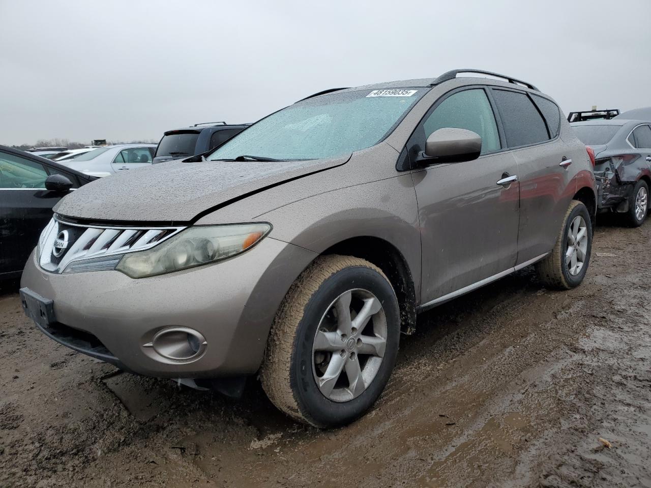 2009 Nissan Murano VIN JN8AZ18W19W202093