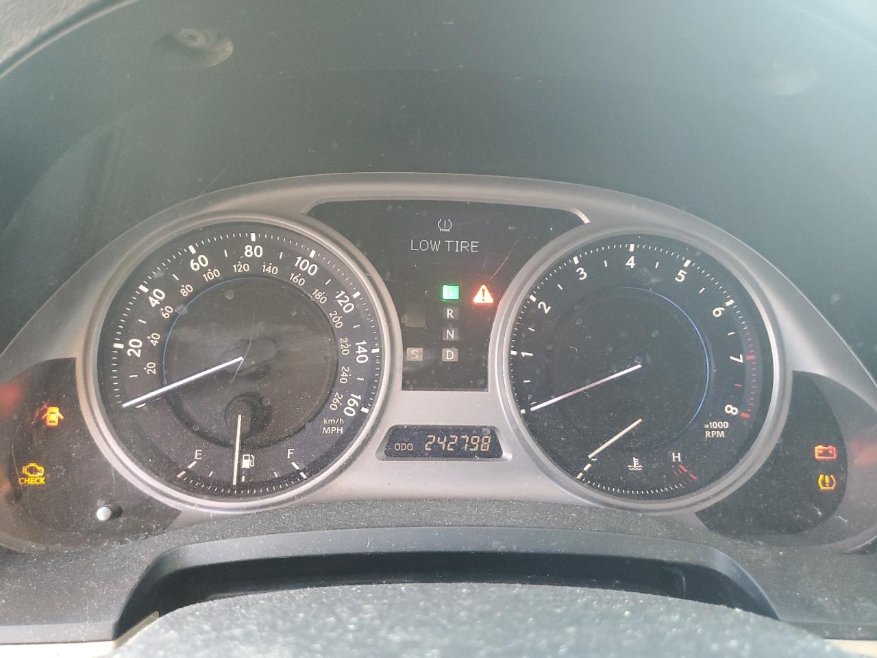2008 Lexus IS VIN JTHBK262382078942 Copart auction photo, mechanical / rear end damage thumbnail 9