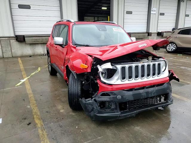 2015 Jeep Renegade VIN ZACCJADT2FPC38567 Copart auction photo, front end / side damage thumbnail 10