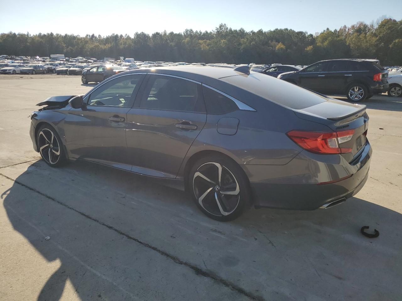 2019 Honda Accord VIN 1HGCV1F35KA082098 Copart auction photo, front end damage thumbnail 2