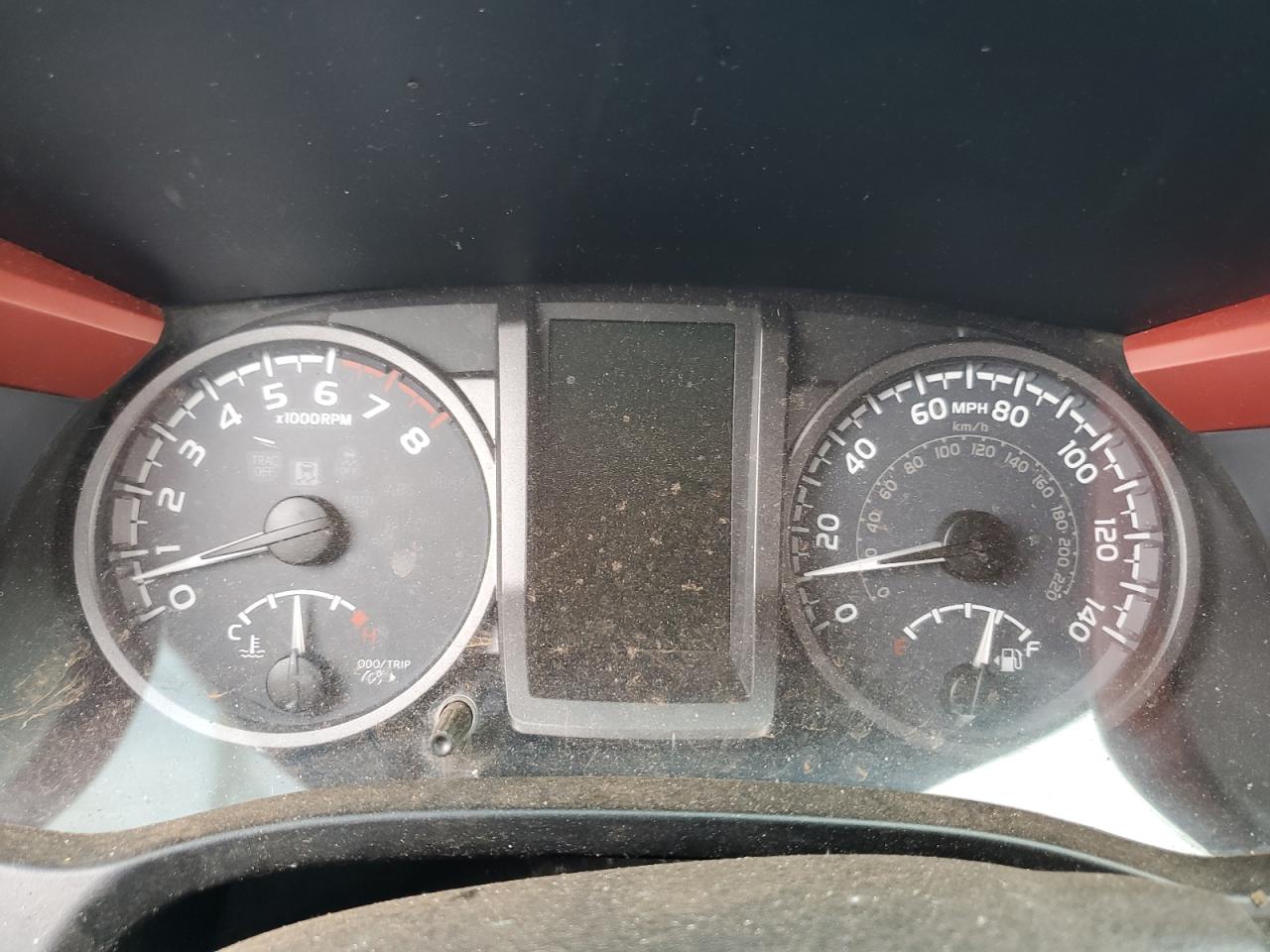 2016 Toyota Tacoma VIN 3TMCZ5AN7GM014740 Copart auction photo, all over damage thumbnail 9