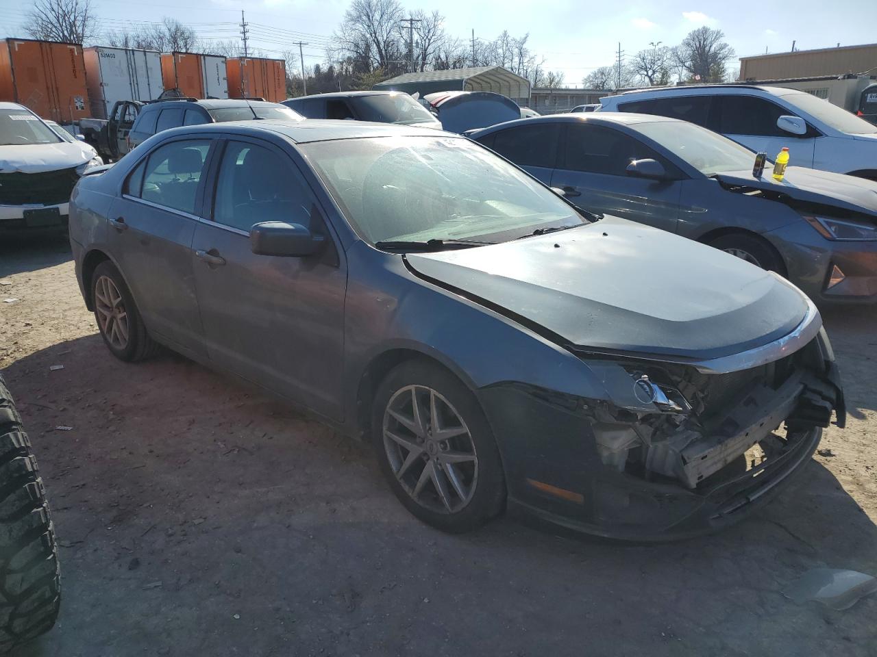 2012 Ford Fusion VIN 3FAHP0JG7CR338354 Copart auction photo, front end damage thumbnail 4