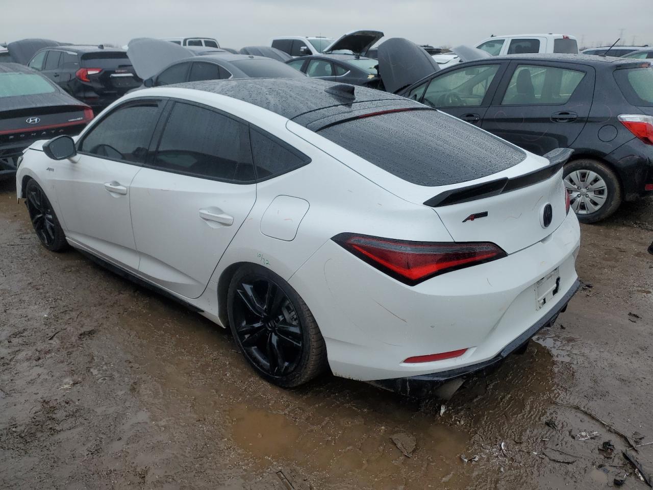 2023 Acura Integra VIN 19UDE4H38PA022357 Copart auction photo, front end / minor dent/scratches damage thumbnail 2