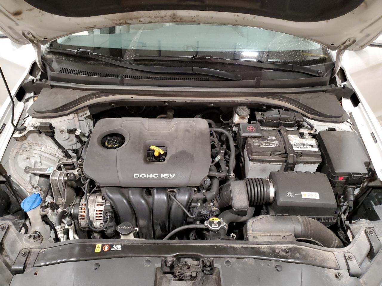 2017 Hyundai Elantra VIN 5NPD84LF4HH031882 Copart auction photo, rear end / side damage thumbnail 11