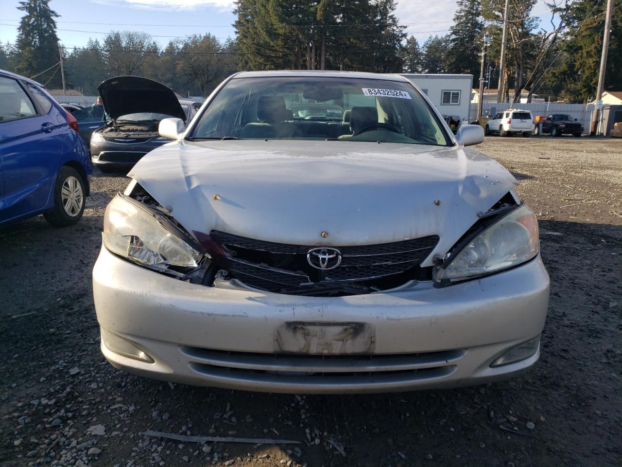 2003 Toyota Camry VIN 4T1BE32K13U651995 Copart auction photo, front end damage thumbnail 5