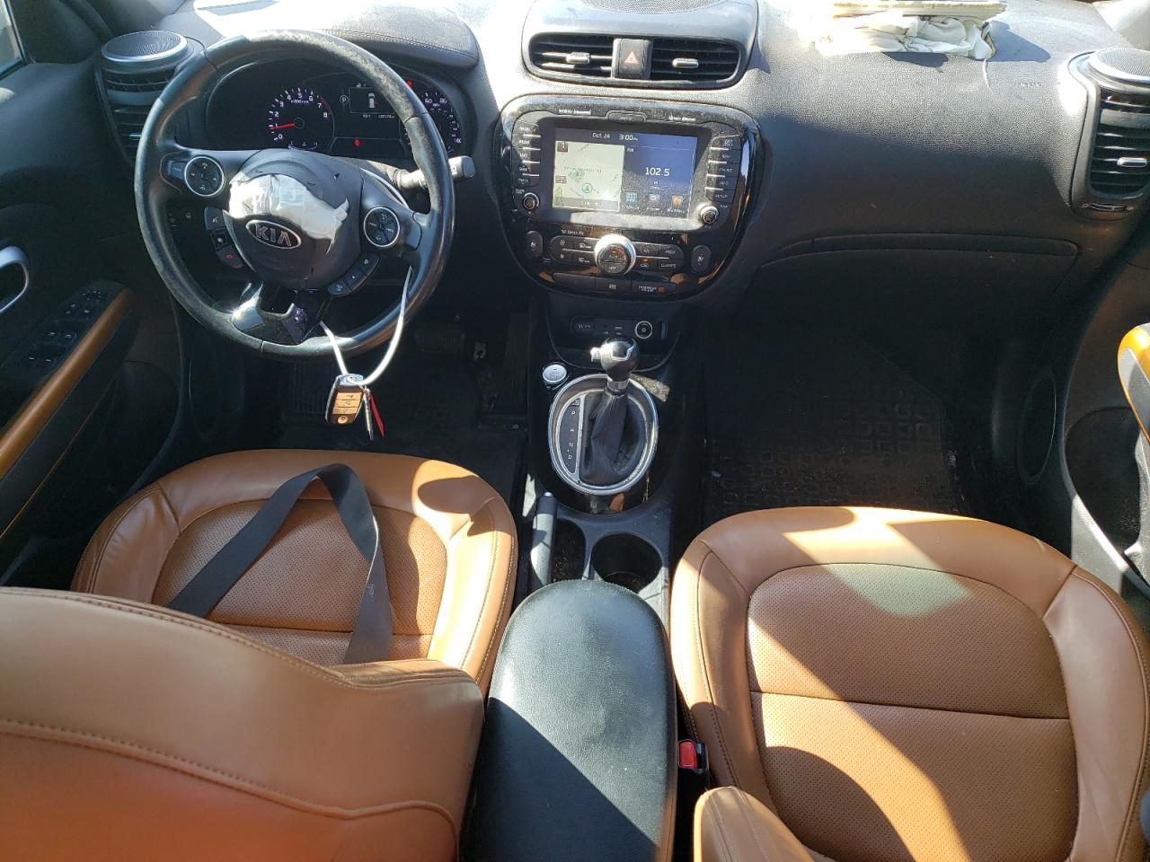2015 KIA Soul VIN KNDJX3A5XF7171513 Copart auction photo, front end damage thumbnail 8