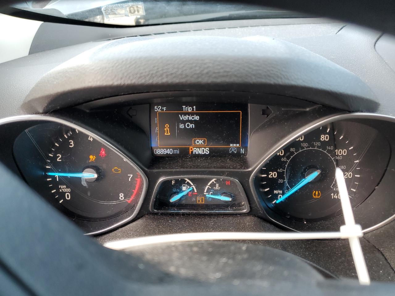 2019 Ford Escape VIN 1FMCU9GDXKUB99791 Copart auction photo, front end / mechanical damage thumbnail 9
