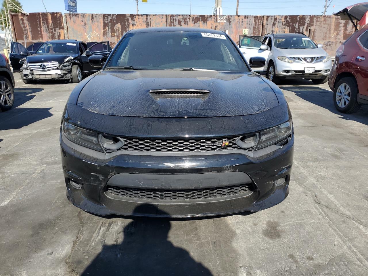 2020 Dodge Charger VIN 2C3CDXGJXLH232103 Copart auction photo, vandalism / stripped damage thumbnail 5