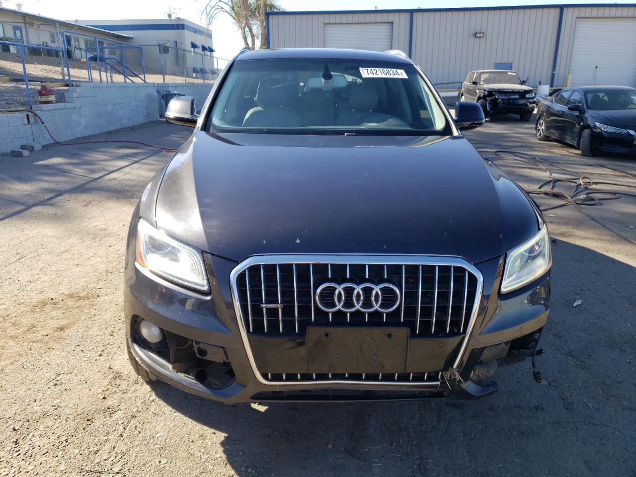 2016 Audi Q5 VIN WA1L2AFP5GA048562 Copart auction photo, front end damage thumbnail 5