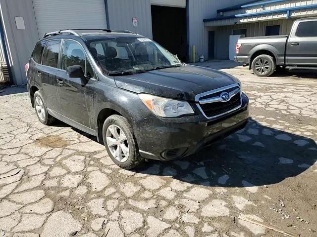 2015 Subaru Forester VIN JF2SJADCXFH412454 Copart auction photo, top/roof / rear end damage thumbnail 11