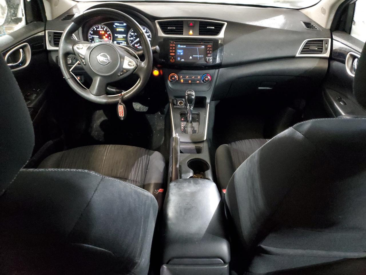 2017 Nissan Sentra VIN 3N1AB7APXHY278864 Copart auction photo, rear end / front end damage thumbnail 8
