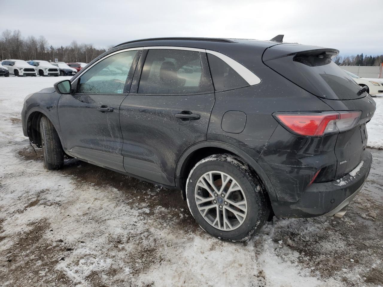 2021 Ford Escape VIN 1FMCU9H60MUA15526 Copart auction photo, front end / vandalism damage thumbnail 2